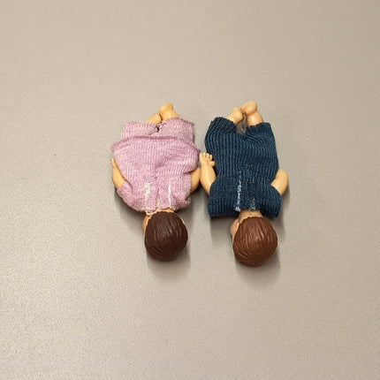 Lundby Modern Baby / Toddler Dolls – Lot of 2 Twins 1/18 Scale Dollhouse Figures (Pre-Owned)