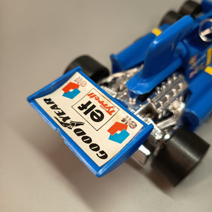 Vintage Champion Racer Tyrell P34 Blue – Plastic Friction Toy Car (Pre-Owned)