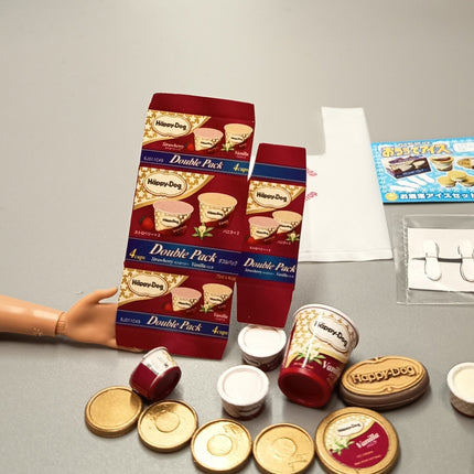 MegaHouse Ice Cream Shop #7 Luxury Double Cups – Miniature (Pre-Owned)