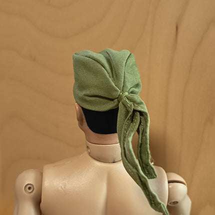 1/6 Scale Green Military Sweat Rag Bandana – for 12" Figure (Pre-Owned)