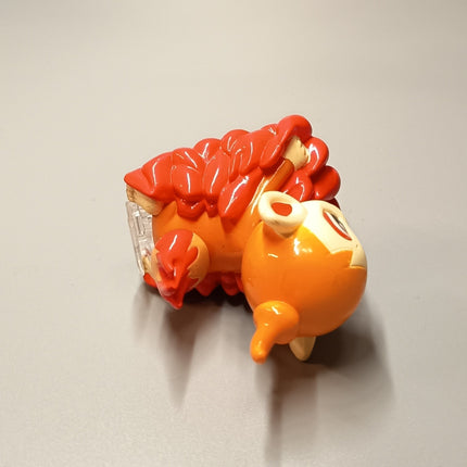 Pokemon Chimchar Choro Q Pull Back Car 1.5" Mini Figure – Gift (Pre-Owned)