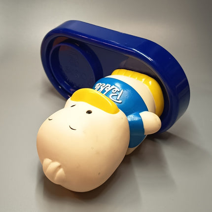 Vintage Sanrio Pekkle Duck Coin Bank – 6" Blue Plastic (90s, Rare) (Pre-Owned)