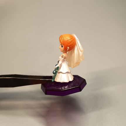 One Piece Thriller Bark Wedding Nami 1.5" Mini Figure – Bandai (Pre-Owned)