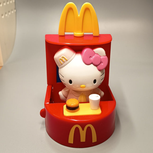 Sanrio Hello Kitty McDonald's Counter Crew 4.5" Figure (2003, Pre-Owned)