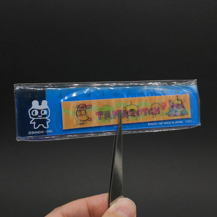 Bandai Tamagotchi 12cm Plastic Clear Ruler Blue – Stationery (1997, Rare, Pre-Owned)
