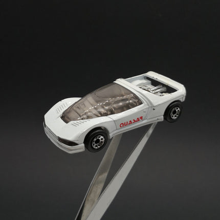 Matchbox Peugeot Quasar 1986 White – 1/57 Diecast Race Car (Pre-Owned)