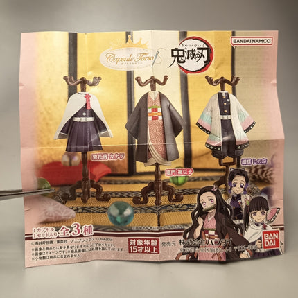 Demon Slayer Outfit Torso 3" Mini Figures – Bandai Lot of 3 (Pre-Owned)