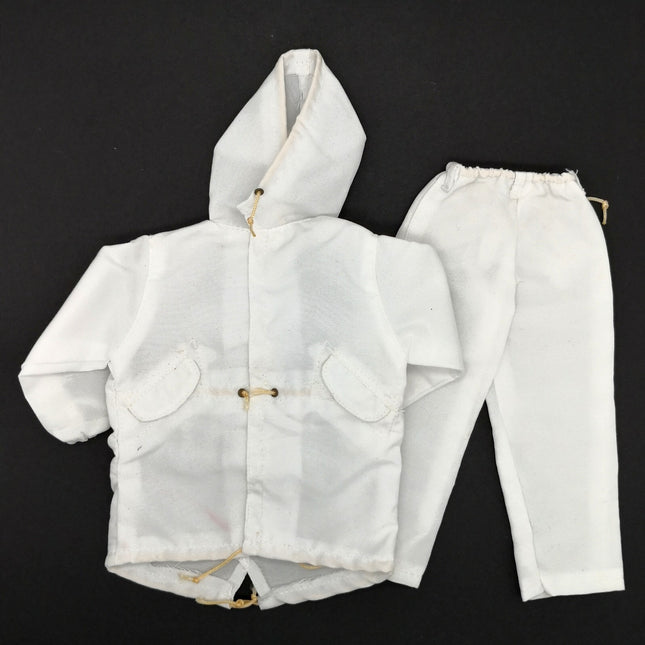1/6 Scale Male White Jacket Coat & Pants – for 12" Figure (Pre-Owned)