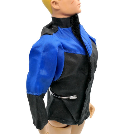 1/6 Scale Blue & Black Casual Jacket – for 12" Figure (Pre-Owned)