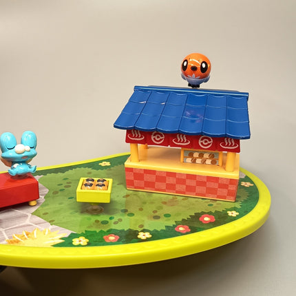 Pokemon Fletchling Froakie Food Stand Mini Figure Playset – Pita Poke Japan (Pre-Owned)