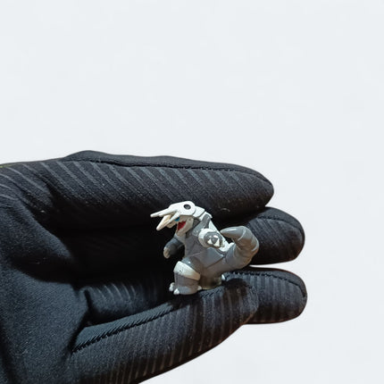 Bandai Pokemon Full Color Advance Aggron 1" Mini Figure – Pokedex (Pre-Owned)