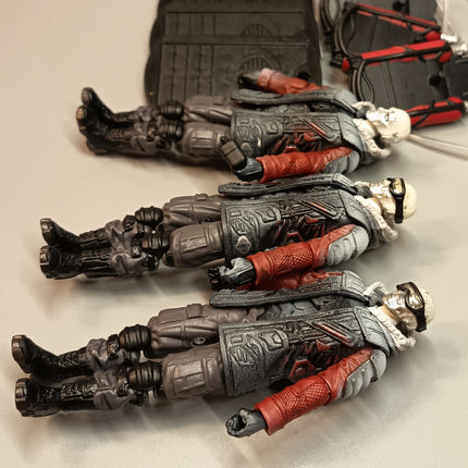 GI Joe Arctic Destro V26 Black Eyes & Cobra Vest – 4" Figure Lot of 3 (2010, Rare, Pre-Owned)