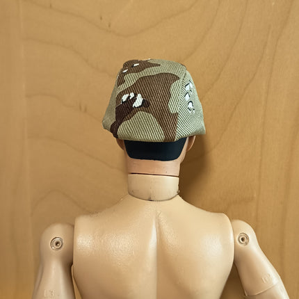 1/6 Scale Camo Helmet Fabric Covered – for 12" Soldier (Pre-Owned)