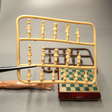 Re-Ment Miniature Chess Set – Antique Home Decor (Pre-Owned)