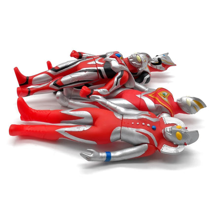 Lot of 4 Bandai Ultraman 4.5" Mini Figure – Nexus Dark Faust Gaia Mother 2004 (Pre-Owned)