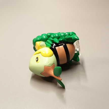 Pokemon Turtwig Choro Q Pull Back Car 1.5" Mini Figure – Takara (Pre-Owned)