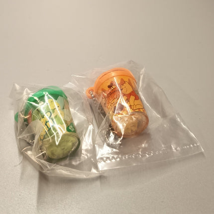 Disney Winnie the Pooh & Tinkerbell – Popcorn Bucket Keychain (Pre-Owned)