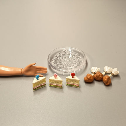 Kenelephant Party Food Sandwich – Dollhouse / Barbie Kitchen Miniature (Pre-Owned)