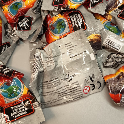Jurassic World Mini Dinosaur Figure BLIND BAG SEALED Lot of 12 TCC Global RARE