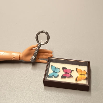 Re-Ment Miniature Butterfly Display – Antique Decor (Pre-Owned)
