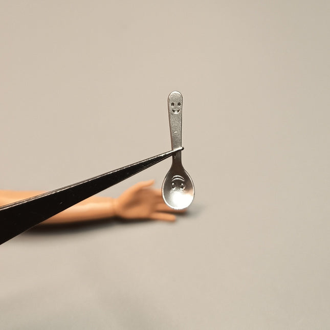 Re-Ment Miniature Smiley Spoon 1" – Kitchen Utensil (Pre-Owned)