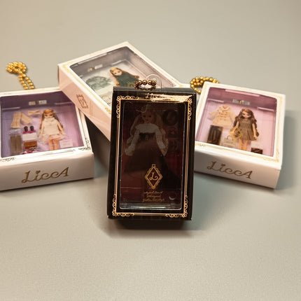 Miniature Licca-chan Doll Box Figures 1.75" Keychain Charms – Lot of 5 (Pre-Owned)