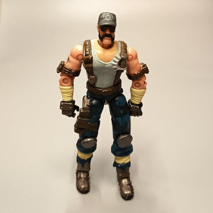 GI Joe 2003 Dreadnok Ripper V3 – 3.75" Figure w Damaged Crotch (Hasbro, Pre-Owned)