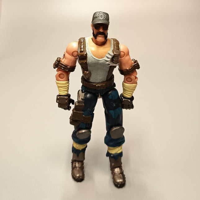 GI Joe 2003 Dreadnok Ripper V3 – 3.75" Figure w Damaged Crotch (Hasbro, Pre-Owned)