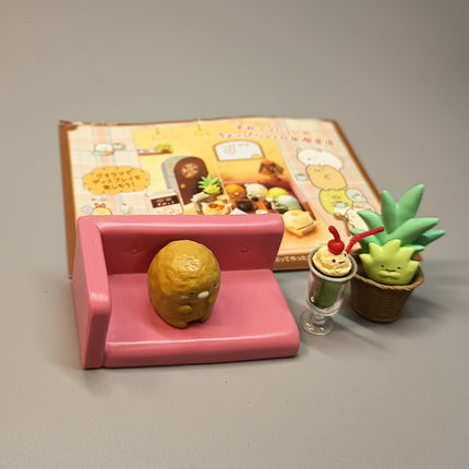Re-Ment Sumikko Gurashi Restaurant Cafe #4 Tonkatsu with Sofa (Pre-Owned)