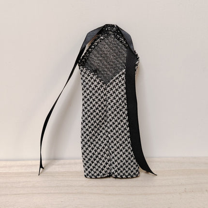 1/6 Scale Black White Halter Dress – Fashion for Dollfie (Japan, Pre-Owned)