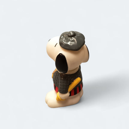 Peanuts Snoopy in Scotland Outfit – 2" Rubber Figure (UFS, Pre-Owned)