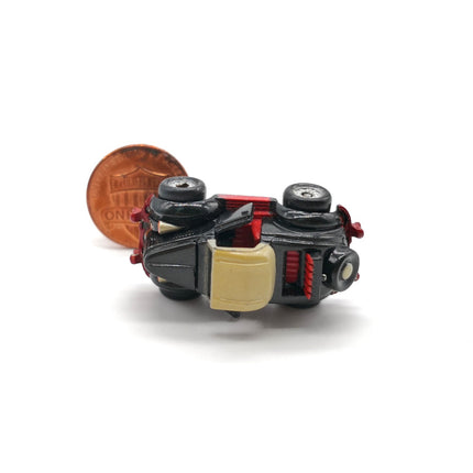 Micro Machines '36 Deluxe Black Ford Roadmaster – 1986 Galoob Open (Vintage, Pre-Owned)