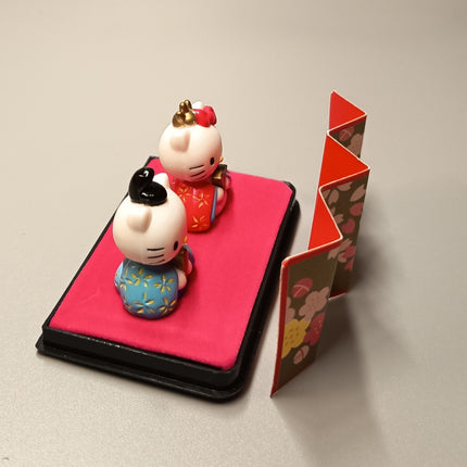 Sanrio Hello Kitty & Dear Daniel Hina Doll Set – 1" Girl’s Day (Pre-Owned)