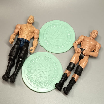 Mattel 7" Prototype Figure UNPAINTED TEST SHOT 2017 Wrestling John Cena Batista