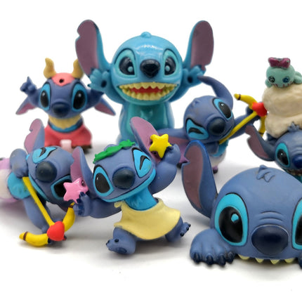 Stitch Zodiac 1" Mini Figures – Lilo & Stitch Lot of 7 (Pre-Owned)