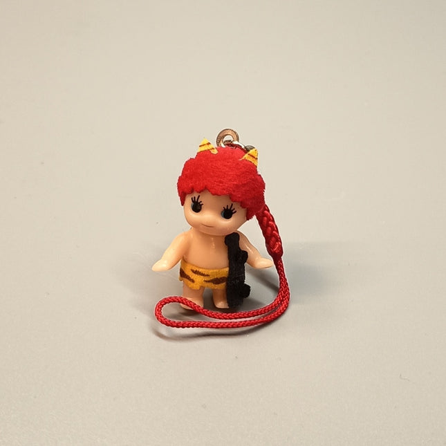 Kewpie Baby as Japan Devil Red Ghost – 1.25" Keychain Charm (Pre-Owned)