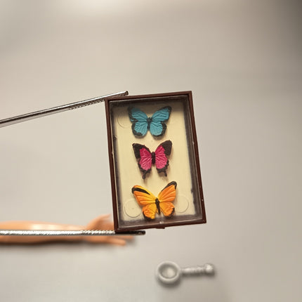 Re-Ment Miniature Butterfly Display – Antique Decor (Pre-Owned)