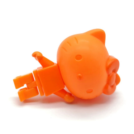 Sanrio Hello Kitty Orange Brick Kitty 3" McDonald's Figure (2006, Pre-Owned)