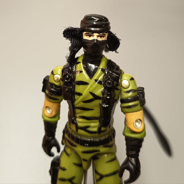GI Joe 1991 Ninja Force Nunchuk V1 – 3.75" Action Figure (Hasbro ARAH, Pre-Owned)