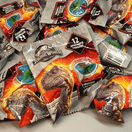Jurassic World Mini Dinosaur Figure BLIND BAG SEALED Lot of 12 TCC Global RARE
