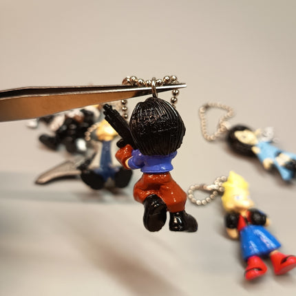 Final Fantasy VIII FF8 Chibi Figure KEYCHAIN Lot of 5 Bandai Rinoa Zell Dincht