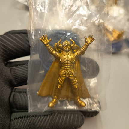 Bandai Saint Seiya Miniature Lot of 13 Bottle Cap Bronze Figure ATHENA 12 ZODIAC