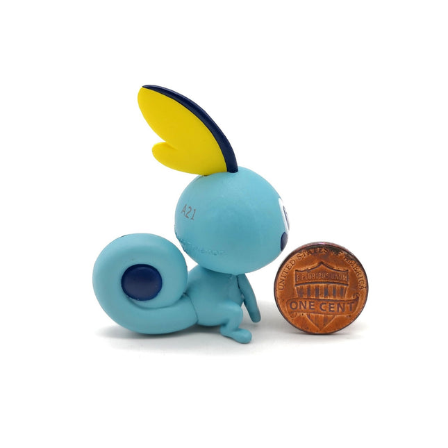 TOMY Pokemon Sobble 2" Mini Figure – Moncolle EX Monster Collection (Pre-Owned)