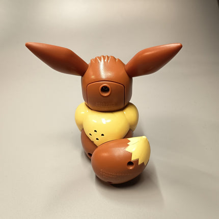 TOMY Pokemon Talking Eevee 3.5" Mini Figure – Tested & Works (Japan, Pre-Owned)