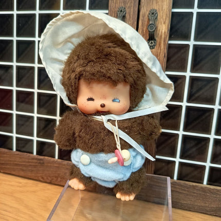 BEBICHHICHI Baby Monchhichi SMILING 5" Figure Plush Toy Doll Sekiguchi Japan