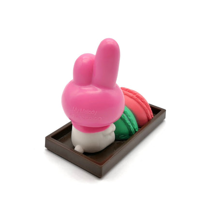 Sanrio My Melody Sitting with Macaron – 3" Figure (7-11, 2012) (Pre-Owned)