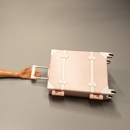 Re-Ment Miniature Pink Suitcase – Travel Luggage (Pre-Owned)