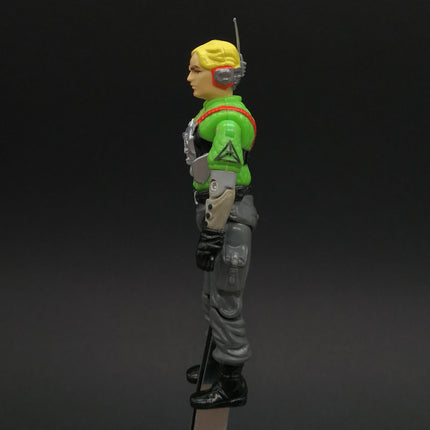 Vintage GI Joe 1987 Psyche-Out V1 with Antenna – 3.75" Figure (Hasbro, Pre-Owned)