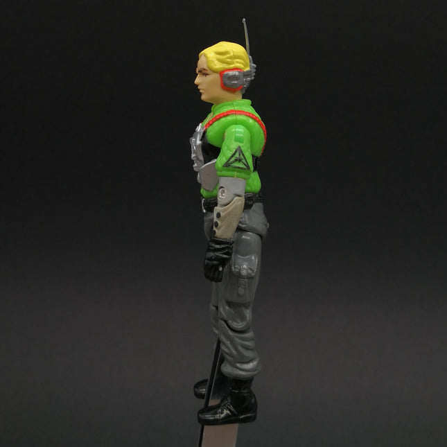 Vintage GI Joe 1987 Psyche-Out V1 with Antenna – 3.75" Figure (Hasbro, Pre-Owned)