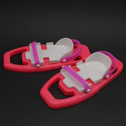 Our Generation Doll Pink Snow Shoes Ski Gear – Fits 18" Doll (Pre-Owned)